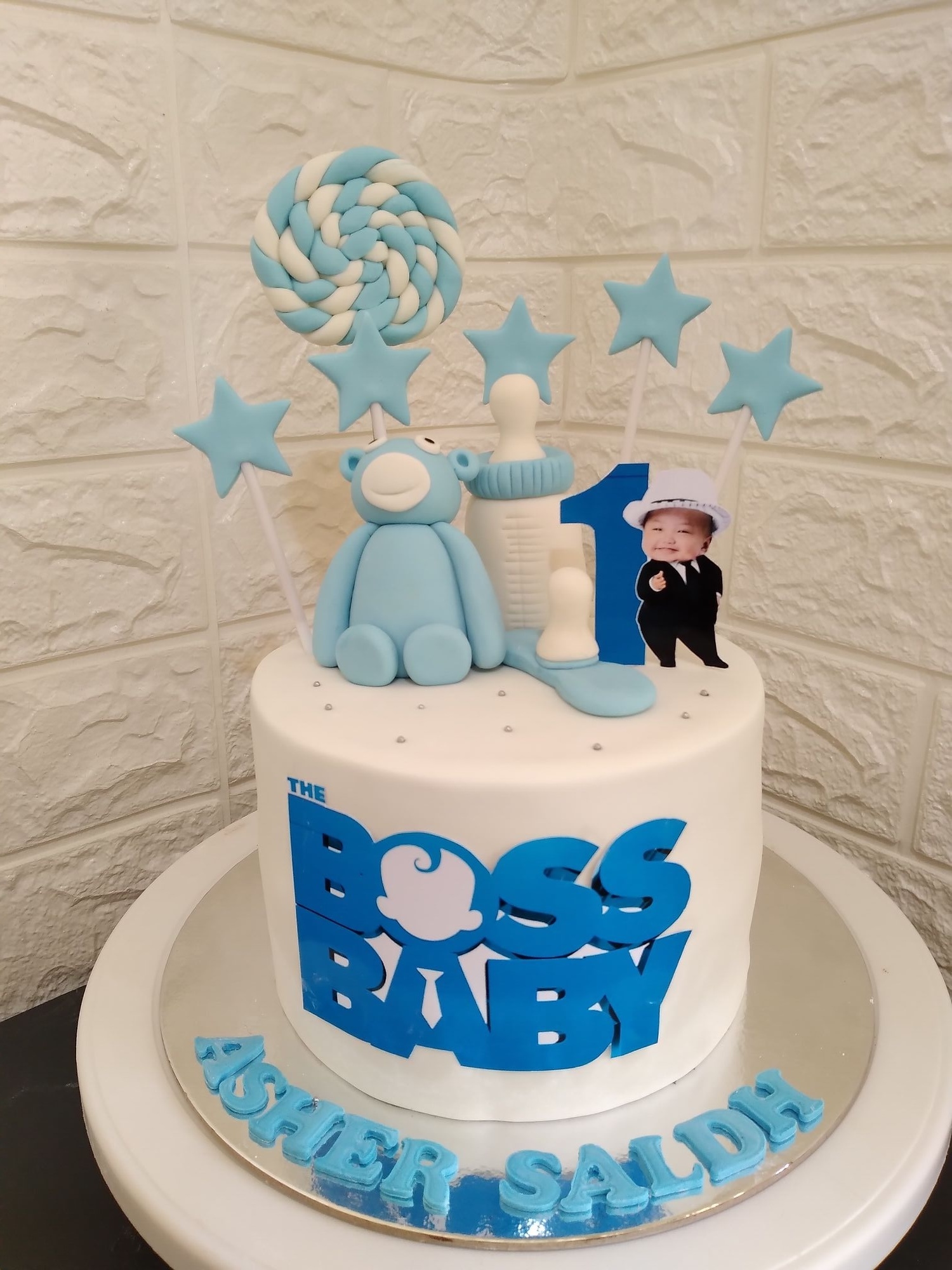 Baby Boss Theme Cake 1
