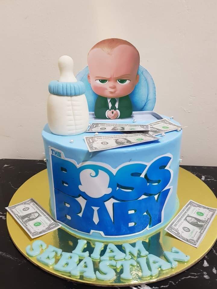 Baby Boss Theme Cake 10
