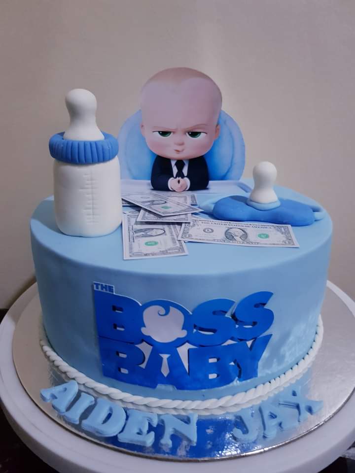 Baby Boss Theme Cake 13