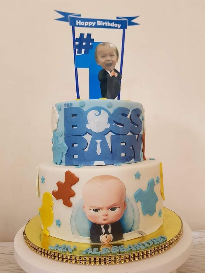 Baby Boss Theme Cake 4