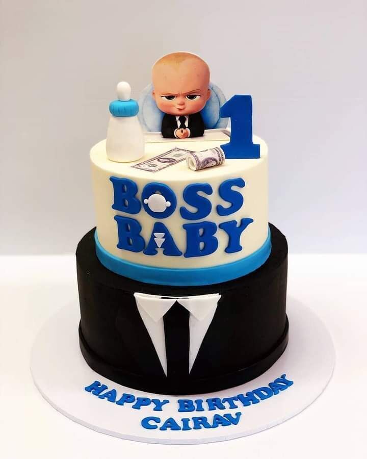 Baby Boss Theme Cake 5