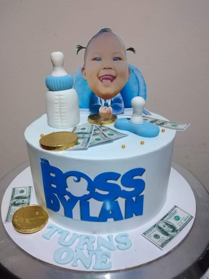 Baby Boss Theme Cake 6