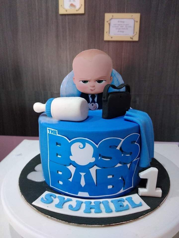 Baby Boss Theme Cake 7