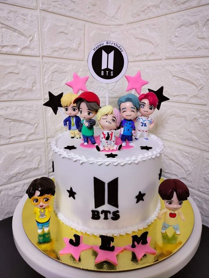 BTS Theme Cake 1
