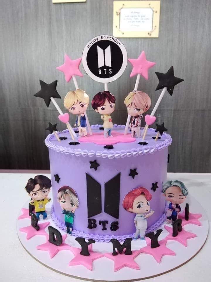 BTS Theme Cake 2