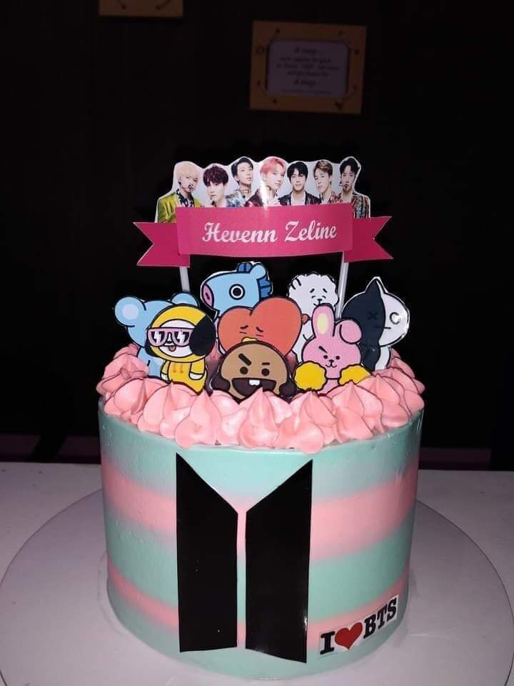BTS Theme Cake 3