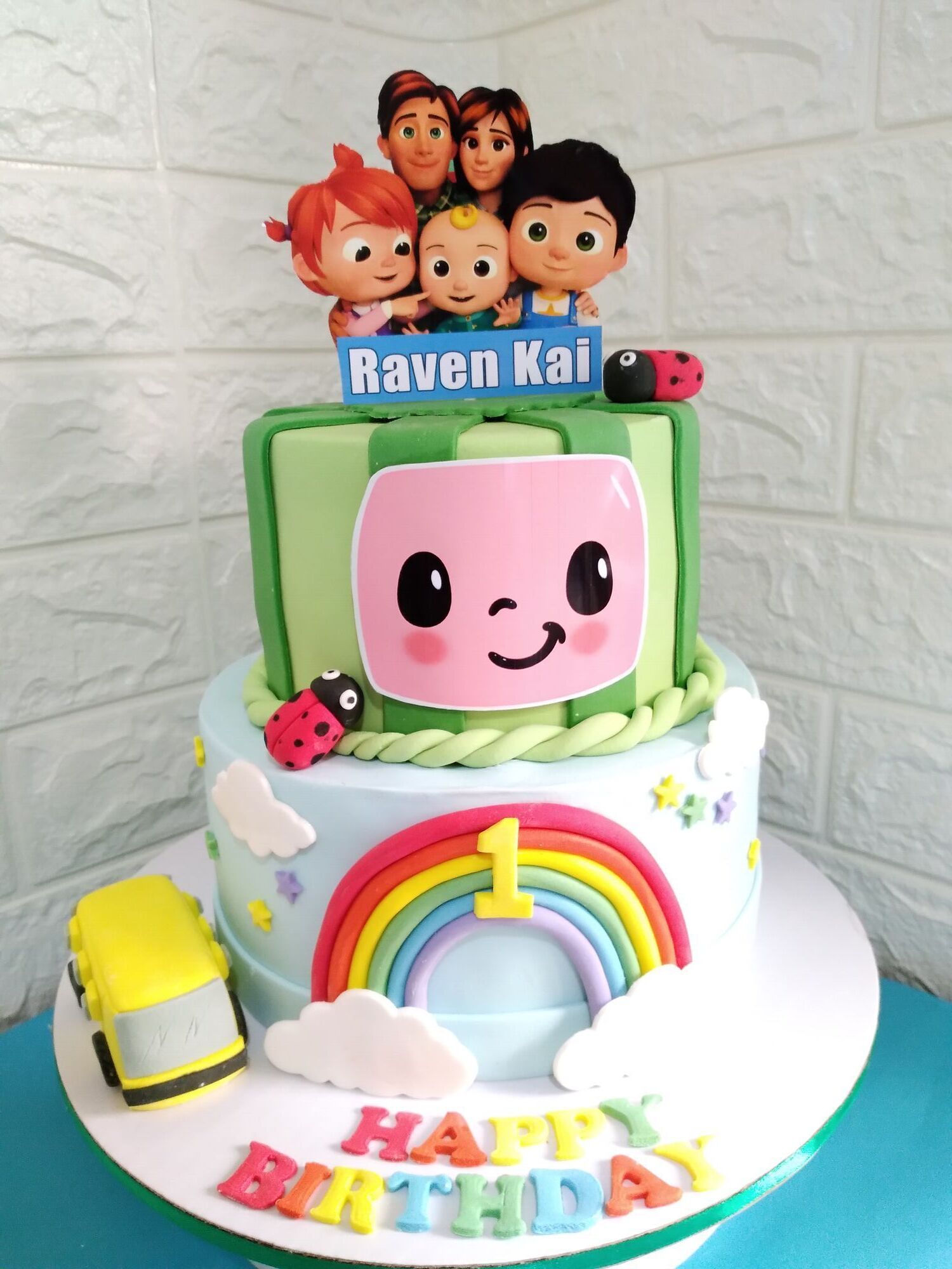 Cocomelon Theme Cake 2
