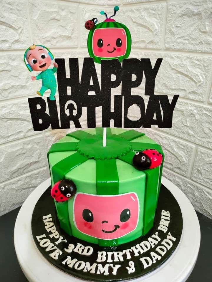 Cocomelon Theme Cake 3