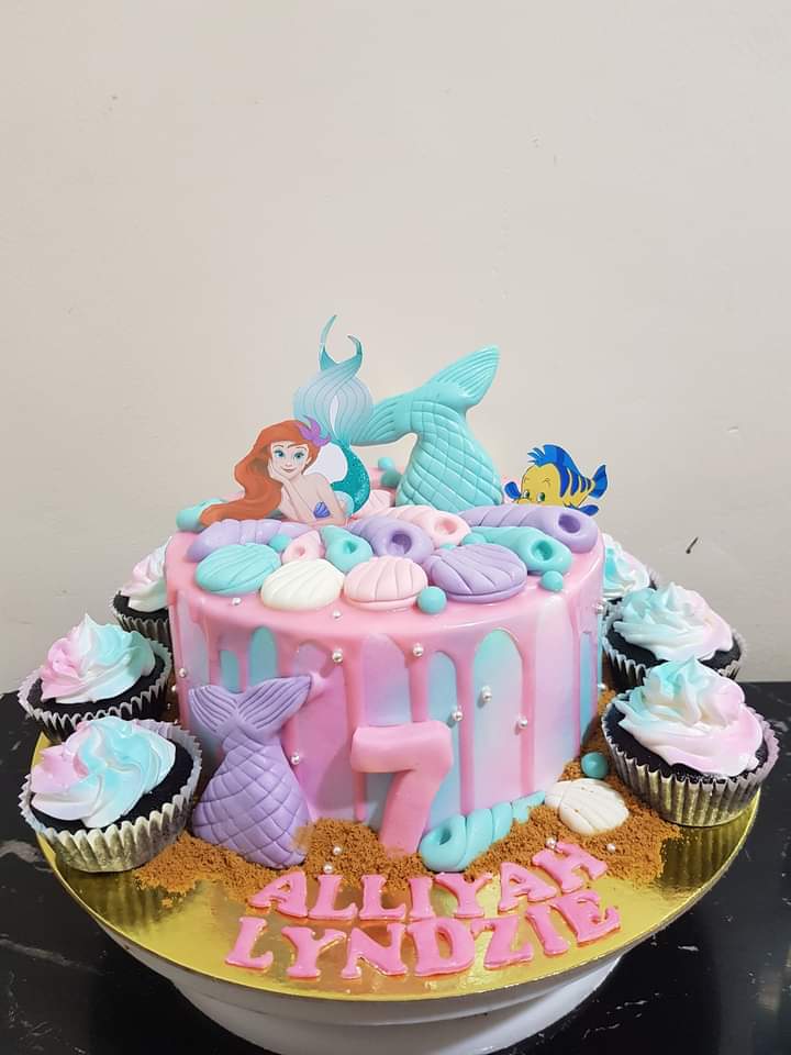 Mermaid Theme Cake 2