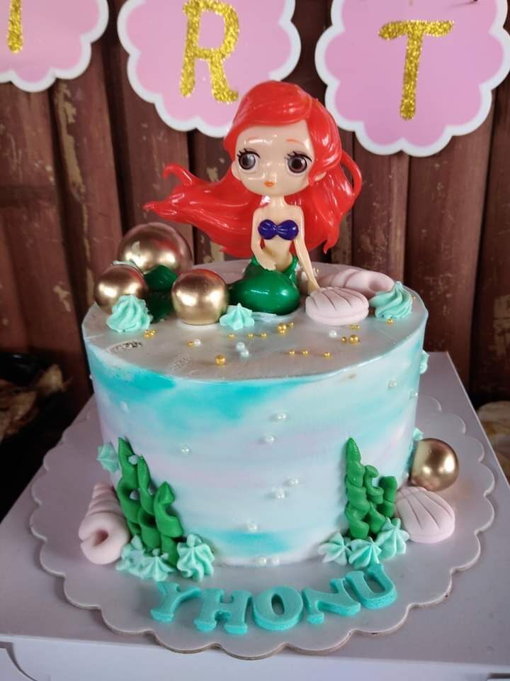 Mermaid Theme Cake 7