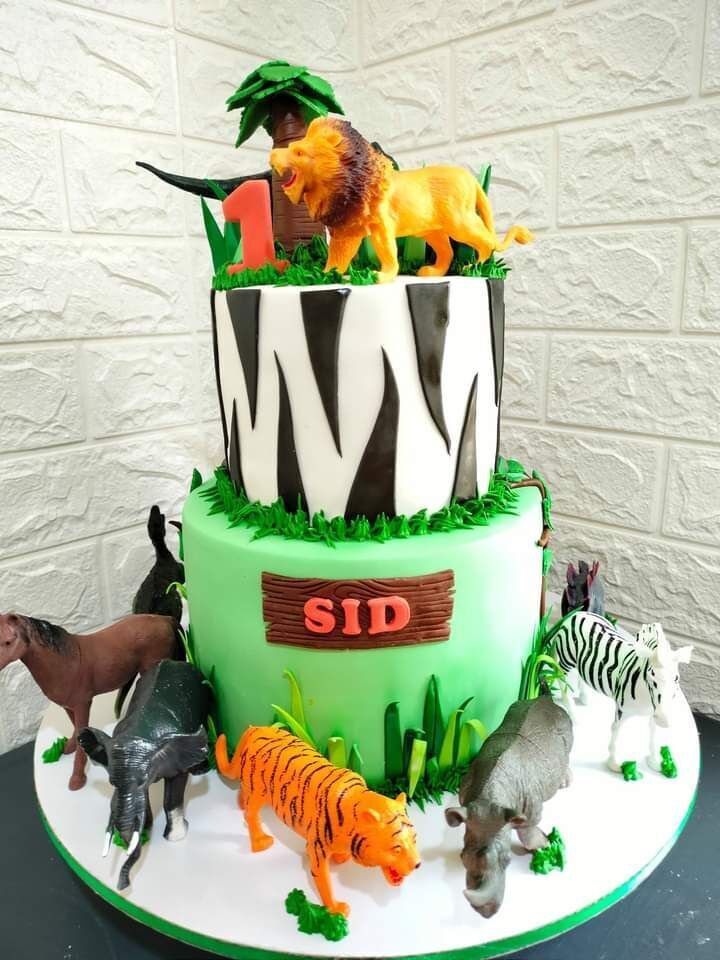Safari Theme Cake 2
