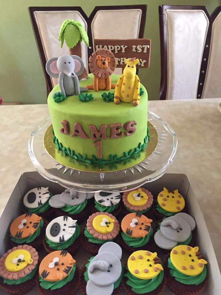 Safari Theme Cake 8