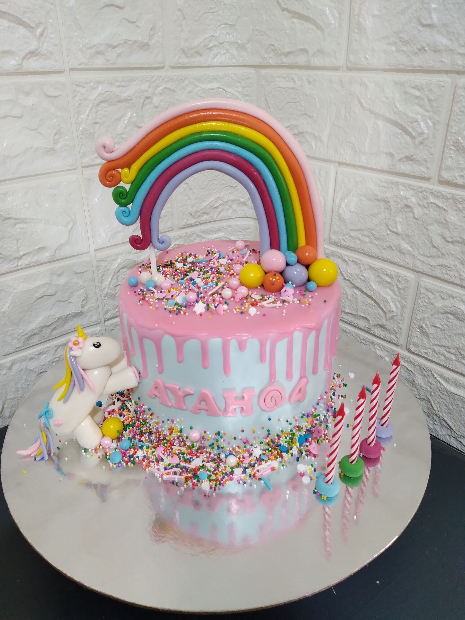 Unicorn Theme Cake 1