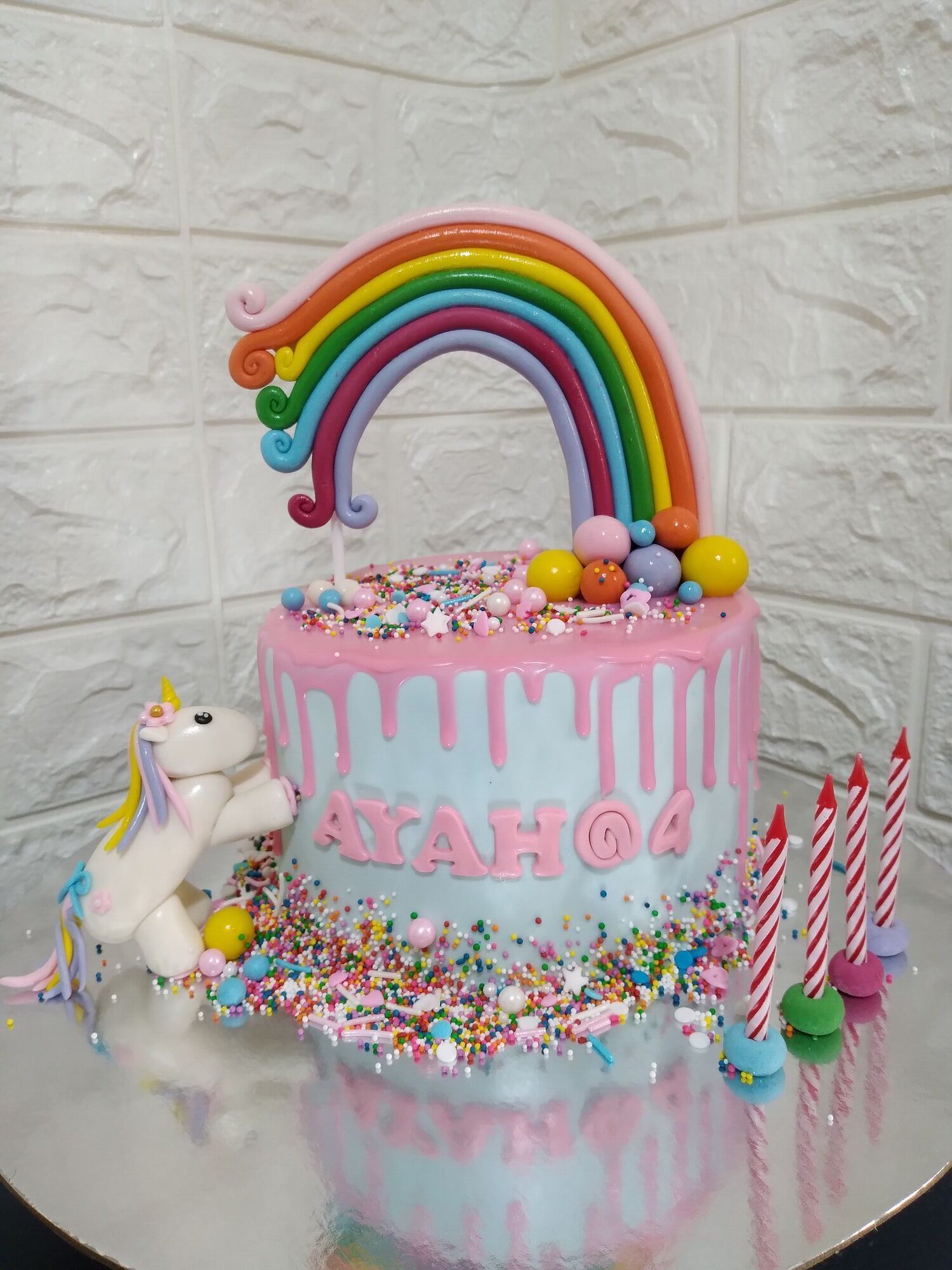 Unicorn Theme Cake 2